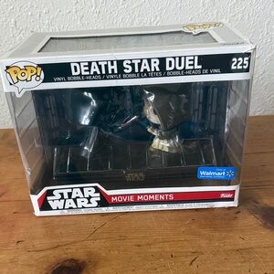 Funko Pop! Death Star Duel Vinyl Figure - Black and White